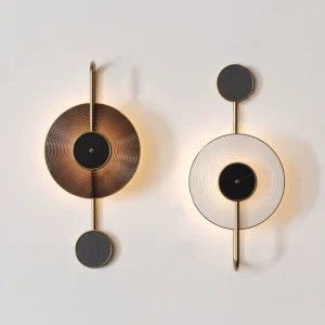 Custom Made Modern Indoor Room Decorative Marble Wall Lamp Sconce Lighting Fixture for Hotel Projects