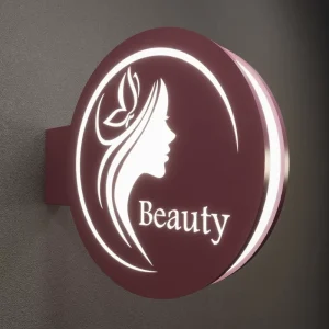 Custom Metal Advertising Light Box LED Sign Letter for Business Outdoor Advertising Wall Sign