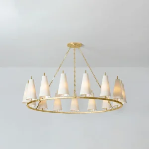 Custom Modern Designer Pendant Light Hanging Lights for Kitchen Island Living Room Silk Chandelier Light with Lampshade Fabric