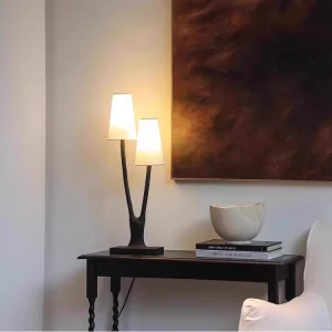 Custom Modern Sculptural Table Lamp Decorative Lighting for Hotel Villa Living Room Interior Projects