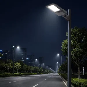 Custom OEM ODM AC SMD 3535 5050 LEDs Street Lights Batten with Camera IP65 Rated 5 Year Warranty Aluminum Construction Dimmable