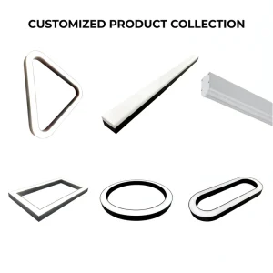 Custom OEM ODM LED Linear Light CCT Dimmable Indoor Commercial Lighting Project Manufacturer Supplier Factory Price