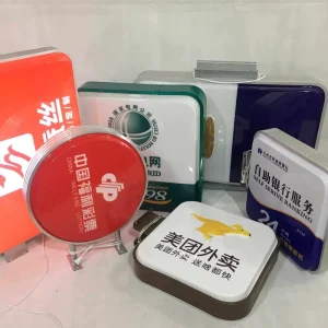 Custom Outdoor Advertising Light Box for Banks