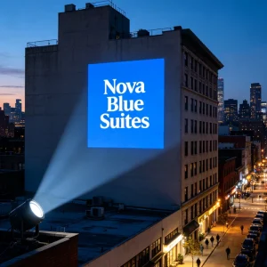 Custom Outdoor Advertising Light for Hotel Bar Wall Display
