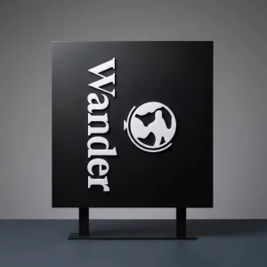 Custom Outdoor Double Side Square 3D Advertising Sign Led Acrylic Metal Vacuum Forming Advertising Light Box