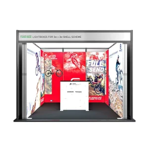 Custom Outdoor Waterproof SEG LED Light Box Aluminum Frame Backlit Signage