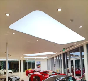 Custom PVC Ceiling Light Boxes for Commercial Projects