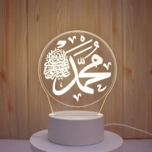 Custom Pattern Acrylic Lamp 3D Decoration LED Illusion Lamp for Kids Room 3D Night Light