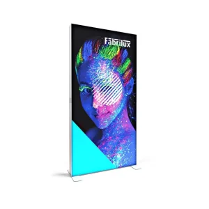 Custom Print Portable SEG PVC LED Light Box Advertising Display Stand Backlit Frameless Lightbox for Trade Show Event Booth