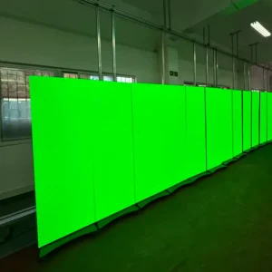 Custom Printed Foldable LED Light Box Backlit Trade Show Booth Display Walls for Elevator Wayfinding Education Advertising
