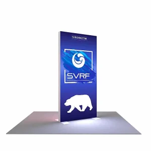 Custom Rectangle Aluminum Tool Free Quick Assembly SEG Printing Advertising Exhibition LED Light Box 5000 Lumens