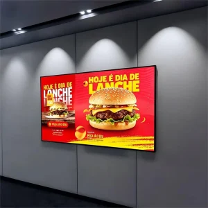 Custom Super Slim Crystal LED Light Box
