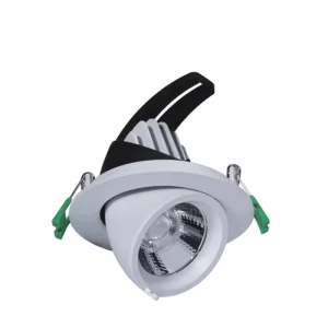 Custom Telescopic Eyeball Recessed Spotlight for Museum Art Clothing Shop Villa Indoor Wall Art Highlight Decor Lamp