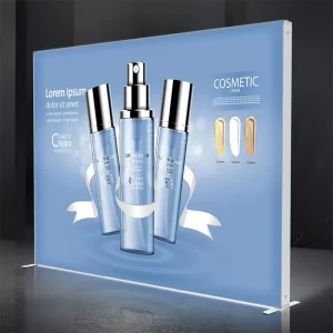 Custom Wall Hanging SEG Fabric Light Box Custom Artwork LED Backlit Advertising Light Signage