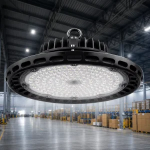 Custom Waterproof Aluminum 300W High Bay Lights Industrial with Sensor 5 Year Warranty for Warehouse Garage Workshop Factory