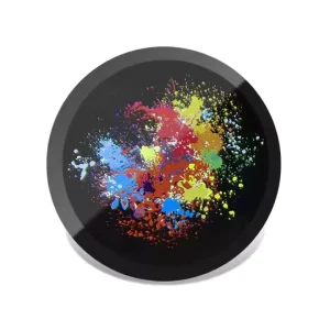 Customizable 37.5 53 66 100mm Heat Resistant Glass Gobo Slide Full Color UV Laser Five in a Row Projection Advertising Lamp