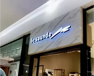 Customizable Acrylic Letters OLED Light Source Waterproof Durable Automatic Brightness Adjustment for Indoor Outdoor Advertising