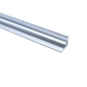 Customizable Bending Cutting Recessed LED Silver Anodized Aluminum Profile Hotel Passage Open Door Frame Strip Light Channel