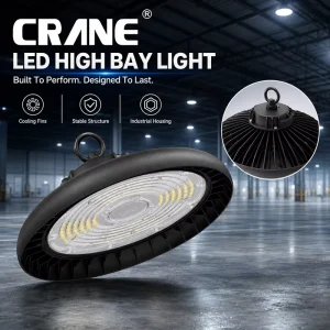 Customizable Commercial Industrial UFO LED High Bay Lamp High Brightness for Warehouse Workshop Garage Factory Lighting