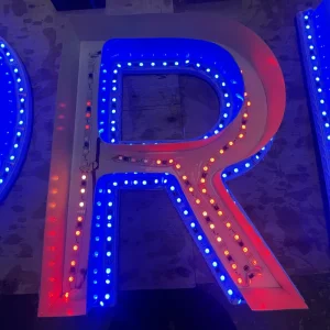 Customizable Dimmable LED Acrylic Letters for Indoor Weddings Parties Bedrooms Offices Unique Logo Model Decorative Lighting