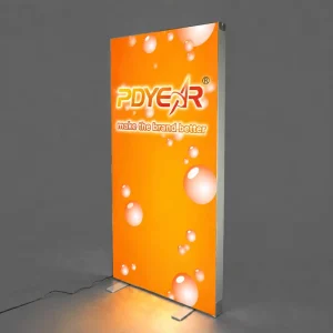 Customizable Foldable LED SEG Promotion Light Box Aluminum Frame Custom Full Color Print SEG Light Box for Advertising