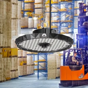 Customizable High Brightness Smart Zigbee High Bay Light 200w 4000k 170lm/W 34000lm IP65 UFO Led Garage Light