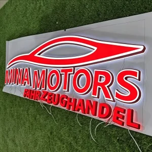 Customizable High Brightness Waterproof RGB 3D Front Lit Channel Letter Signs Acrylic Open Sign for Outdoor Business Advertising