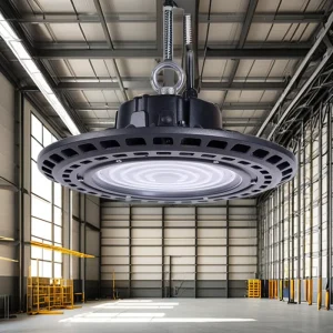 Customizable IP65 UFO High Bay Light Fixture 3000 6500K Color Temp Aluminum Waterproof Dimmable 3 Year Warranty