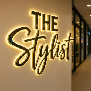 Customizable LED Logo Sign for Business Store Advertising Illuminated LED Sign