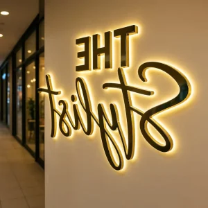 Customizable LED Logo Sign for Business Store Illuminated LED Sign
