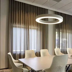 Customizable Modern Decorative LED Chandeliers Aluminum LED Pendant Lights Fixture for Hotel Restaurant