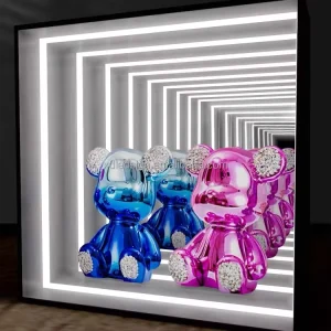 Customizable New Design Advertising Exhibit Light Boxes Anime Selling Light Box to Display Crystals Large