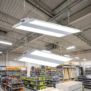 Customizable New Generation LED Linear High Bay Industrial Light 3 Power Adjustable Durable Energy Efficient for Warehouses