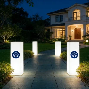 Customizable Rectangular Light Box with Free Logo Design LED Lighting Source Factory Bespoke
