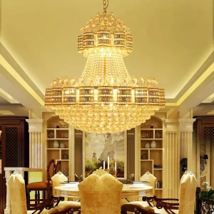 Customization Luxury OEM Chandeliers Ceiling Gold Chandeliers Pendant Lights Living Room