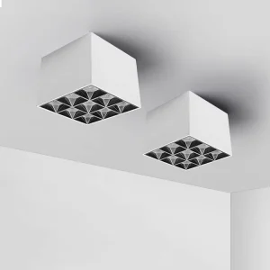 Customize Box Square Shape Ceiling Surface Cree5050 Indoor Office School 15W LED Grille Light