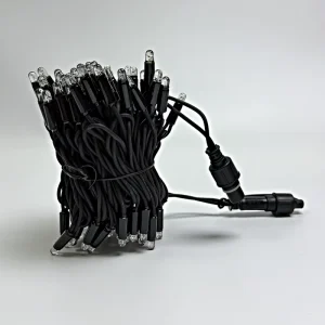 Customize IP65 110V Rubber Wire LED String Lights Commercial Street Yard Decoration Christmas Lights