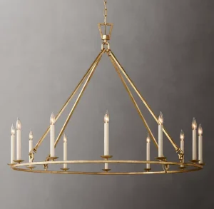 Customize Modern Simple Chandelier Large Golden Chandeliers Pendant Lights for Hotel Hall Villa Living Room