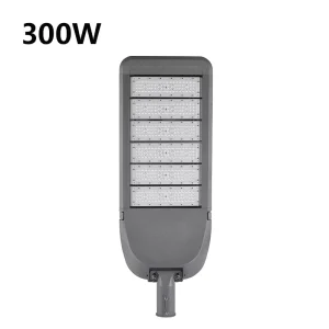 Customized 300W IP65 Outdoor Waterproof Aluminum Alloy LED Street Lamp 20000lm Parking Lot Lighting 3 Year Warranty AC Dimmable