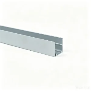 Customized 6000 Series LED Strip Light Aluminium Profile 17x8mm Recessed LED Channel Diffuser for Decorations