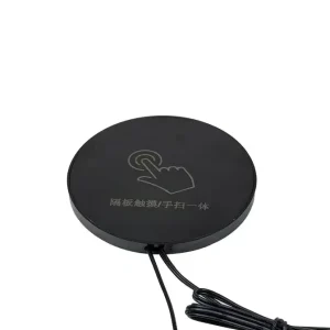 Customized 80mm Wood Panel LED Touch Sensor Switch Upgraded Large Partition for Cabinet Lights 12V 24V 60W Penetrating Touch