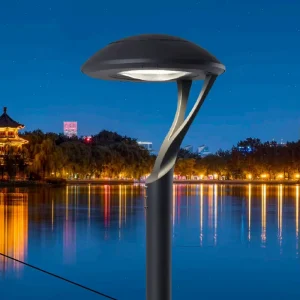 Customized AC Mains Hybrid Solar Aluminum Garden Courtyard Light Waterproof 20W LED 3500K 6000K Outdoor Residential Street