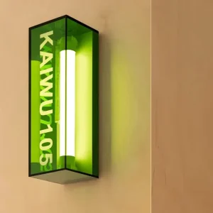 Customized Advertising LED Light Box Sign Metal Hanging Rectangle Decorative External Signage Easy Installation