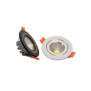 Customized Aluminum 5W IP44 Black White Ceiling Surface Mounted Tube Light Indoor LED Spotlight 120 Degree Beam Angle Touch