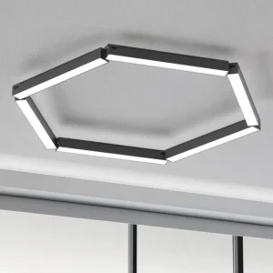 Customized Anti-Glare Commercial Lighting Decorative Supermarket Office Suspended Aluminum Pendant Led Linkable Linear Lights