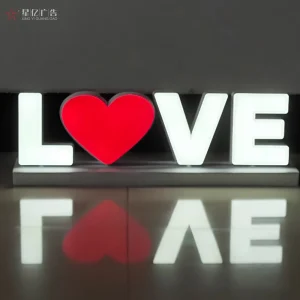 Customized Commercial LED Acrylic Flat Lighted Letters Advertising Store Electronic Signage Lighting DC Powered