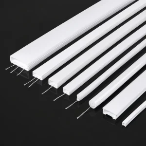 Customized Flexible Silicone Led Profile Channel White IP67 Recessed Neon Silicone Tube for Led Strip
