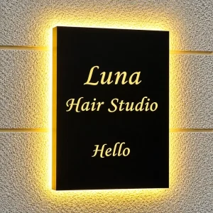 Customized Illuminated Light Box LED Advertising Board Outdoor Sign Stainless Steel Acrylic Light Box