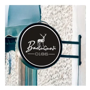 Customized LED Acrylic Creative Light Box 3D Advertising Display Board Hanging Acrylic Light Box