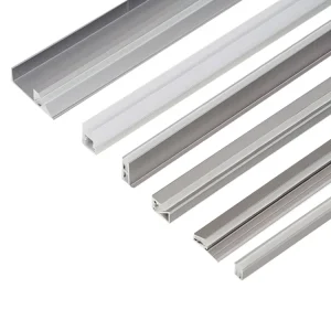 Customized Length 6000 Series Triangle LED Anodized Aluminum Channel 16x16mm Drywall Corner Lighting Decorations Profile
